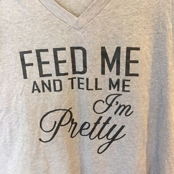 Feed Me And Tell Me I’m Pretty Tee - Picture 3 of 6